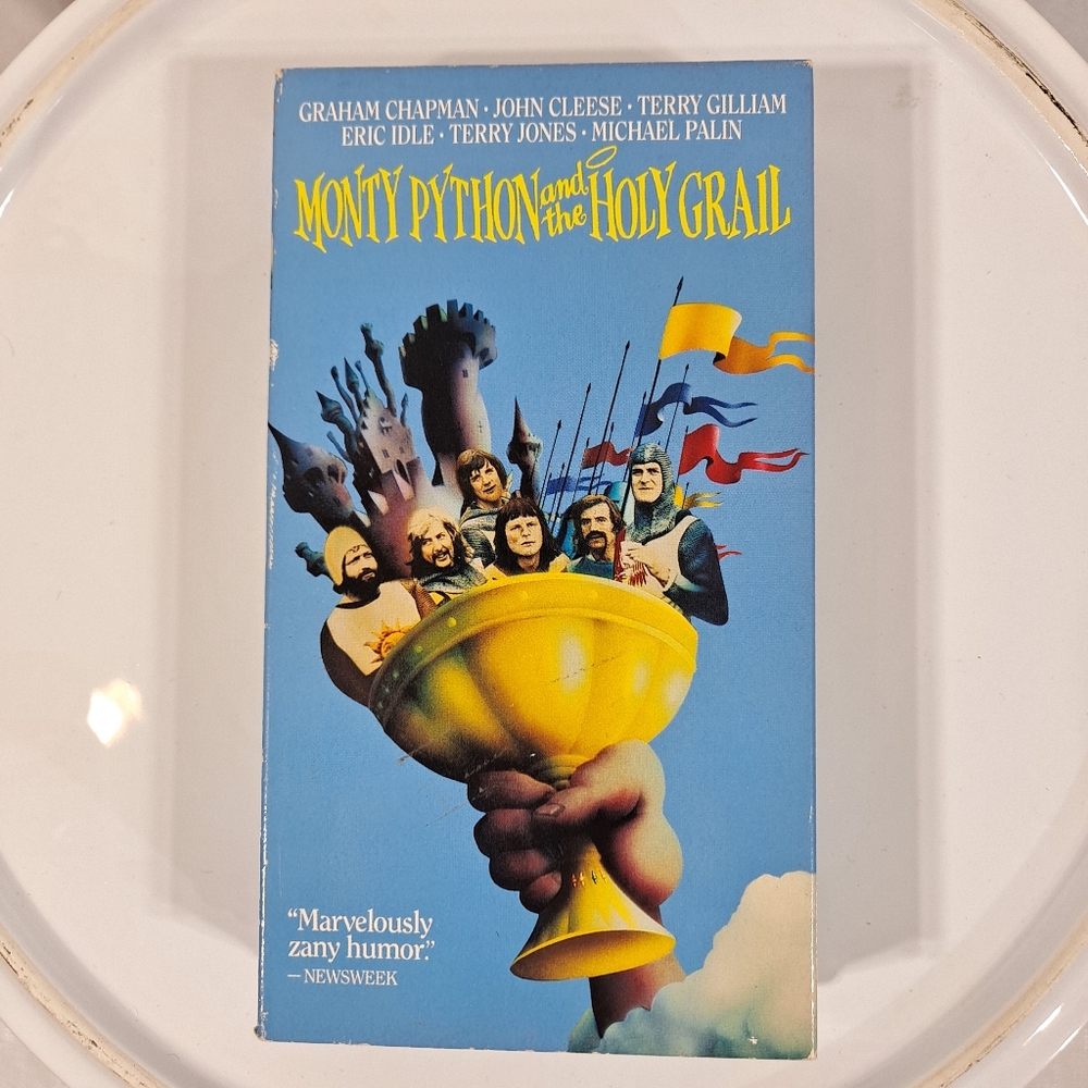 RCA Monty Python And The Holy Grail VHS Tape